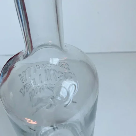 Sipsmith Distillery London Embossed Clear Glass Empty Bottle 10” NEW - Picture 8 of 9